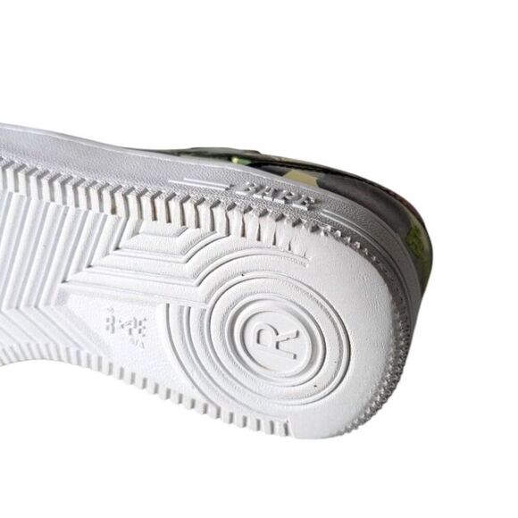 BAPESTA Mo' Wax x Unkle x Bapesta Low M2 'Original Heads' Size 7.5 - Picture 11 of 12